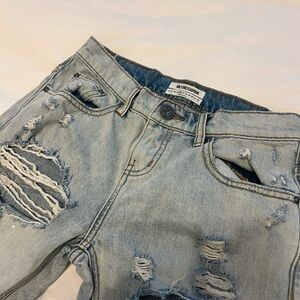 One X OneTeaspoon low rise ripped jeans